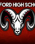 2026 School Flag Preorder Custom — Radford Rams (Style 2)
