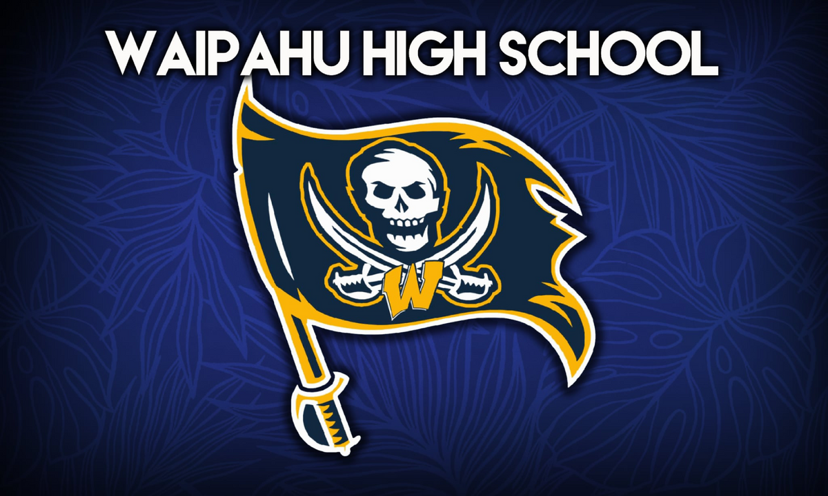 2026 School Flag Preorder Custom — Waipahu Marauders (Style 2)