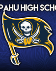 2026 School Flag Preorder Custom — Waipahu Marauders (Style 2)